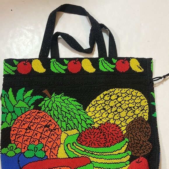 Vintage Hand Beaded Hobo Women’s Bag - Picture 3 of 15